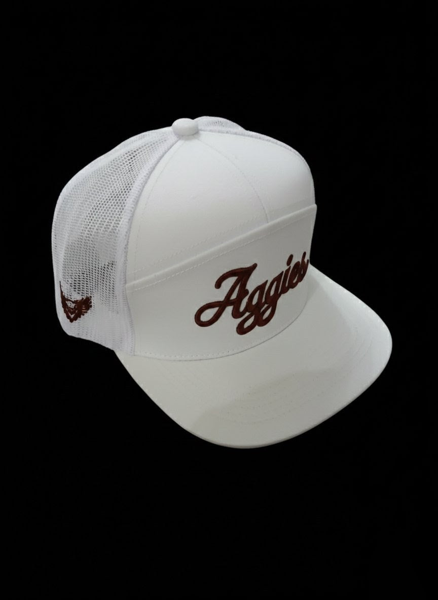 Aggies 7 Panel Trucker Cap